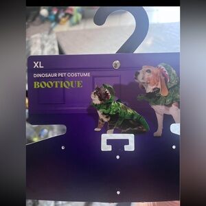 Dinosaur pet costume